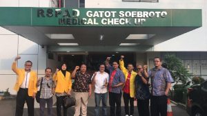 ILUNI UI Badan Hukum usai tengok Hermansyah di RSPAD
