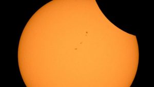 Penampakan gerhana matahari total dari teleskop NASA