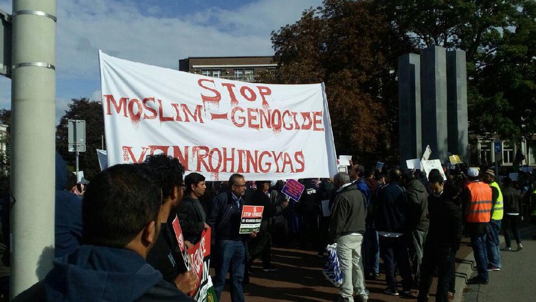 Aksi Solidaritas Rohingya