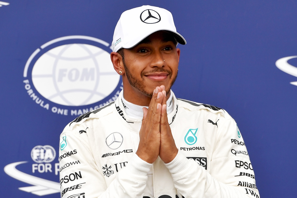 Pebalap Mercedes, Lewis Hamilton