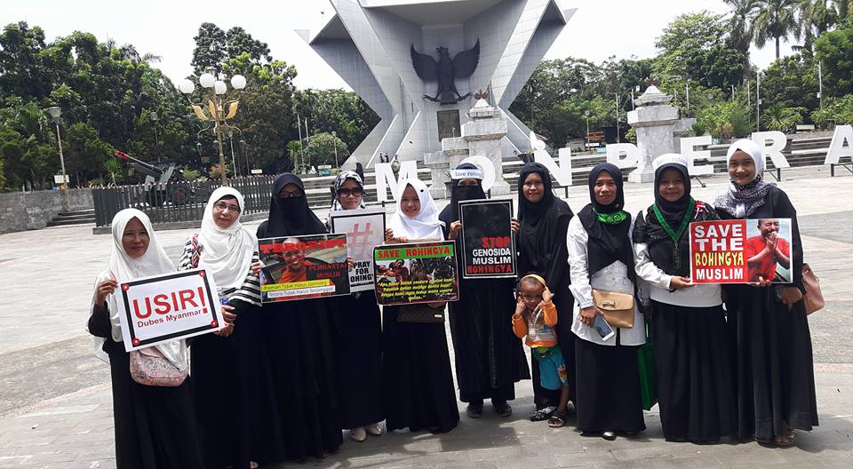 aksi rohingnya 2
