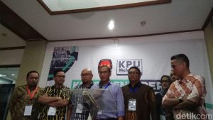 KPU menutup pendaftaran parpol peserta Pemilu 2019