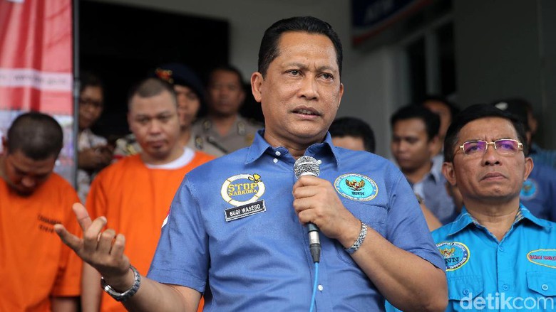 Kepala BNN Komjen Budi Waseso