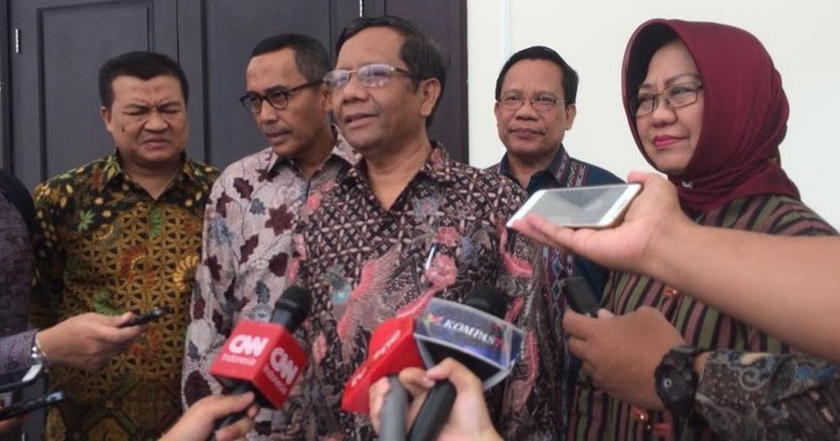 Mahfud usai hadap JK_detikcom_edit
