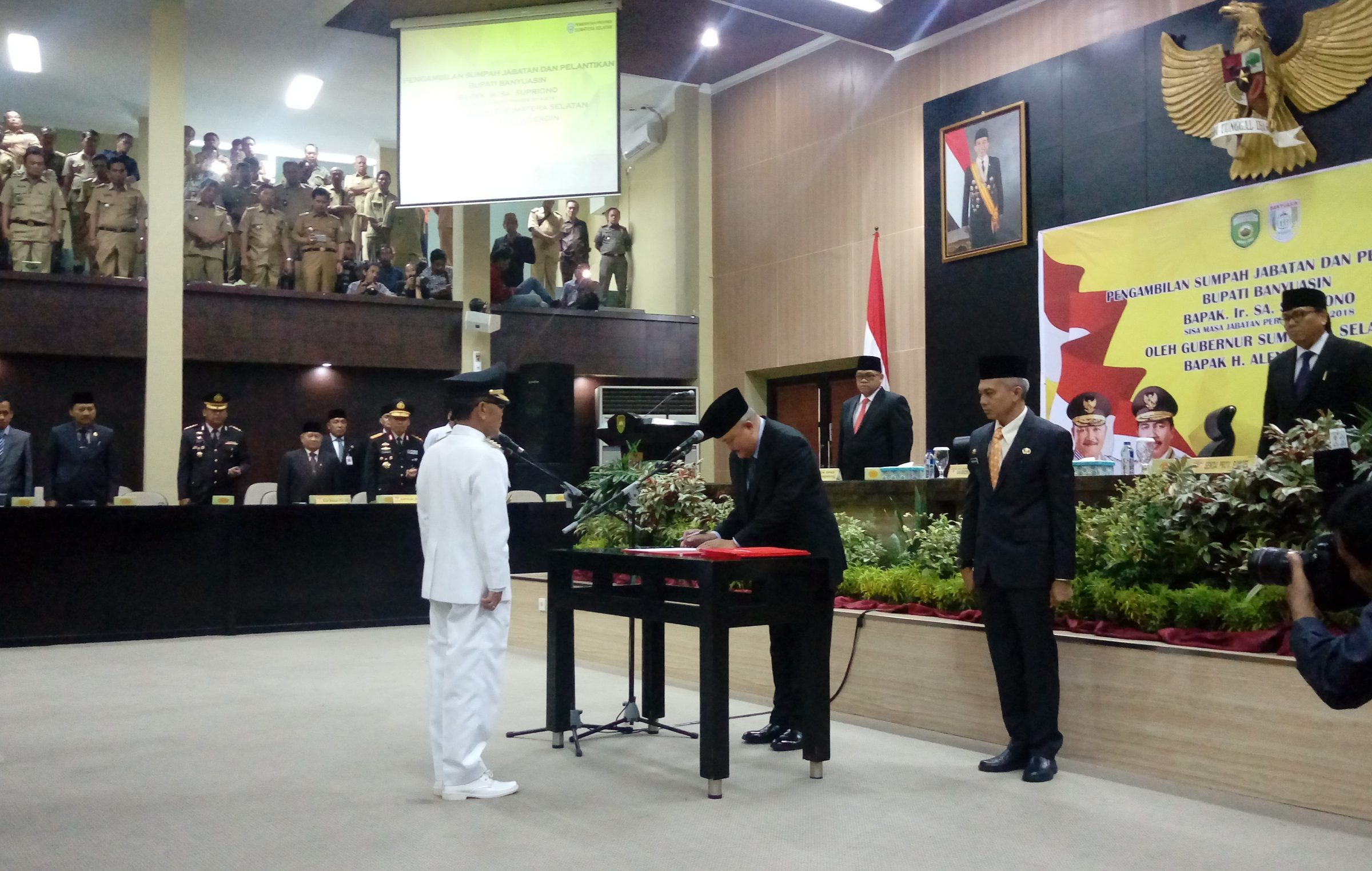 Pelantikan Bupati Banyuasin