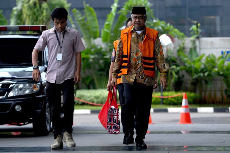 Gubernur nonaktif Sulawesi Tenggara Nur Alam