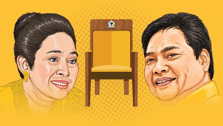 Airlangga vs Titiek Soeharto