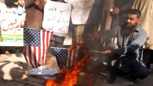 Aksi protes di Palestina terkait keputusan Trump