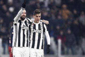 Gonzalo Higuain dan Paulo Dybala