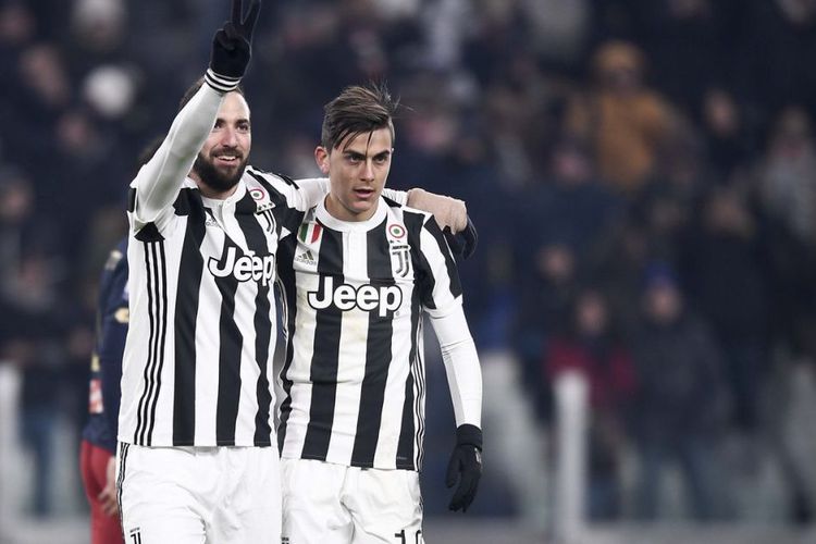 Gonzalo Higuain dan Paulo Dybala