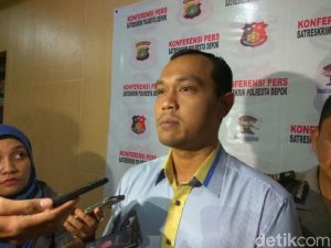 Kasat Reskrim Polresta Depok Kompol Putu Kholis Aryana.