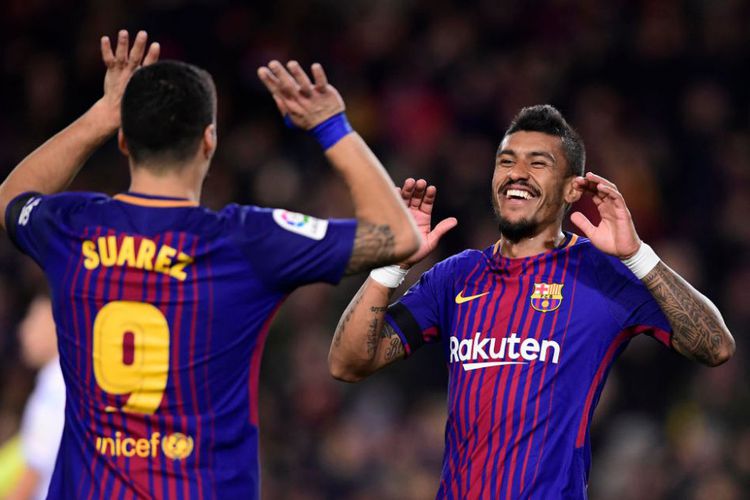 Luis Suarez dan Paulinho
