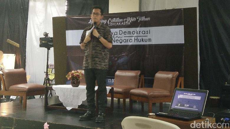 Direktur Eksekutif LBH Jakarta Alghifari Aqsa