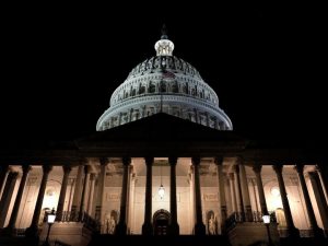 Situasi di Capitol Hill usai pemerintah AS tutup pada 20 Januari