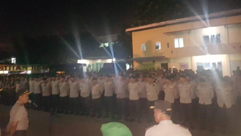 Apel gabungan TNI-Polr