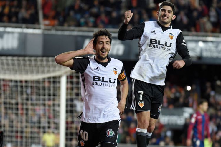 Dani Parejo dan Manuel Guedes