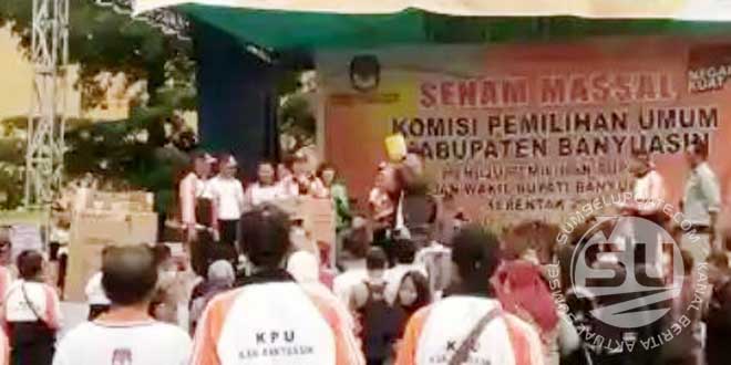 Senam-Sehat-KPUD-Banyuasin