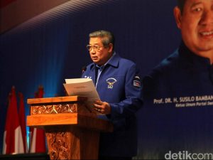 Ketua Umum Partai Demokrat Susilo Bambang Yudhoyono
