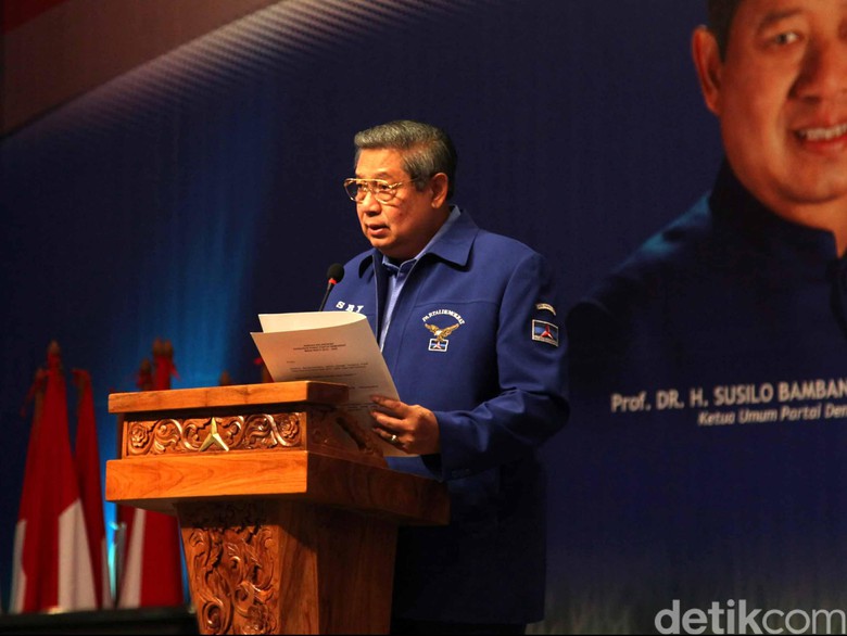 Ketua Umum Partai Demokrat Susilo Bambang Yudhoyono