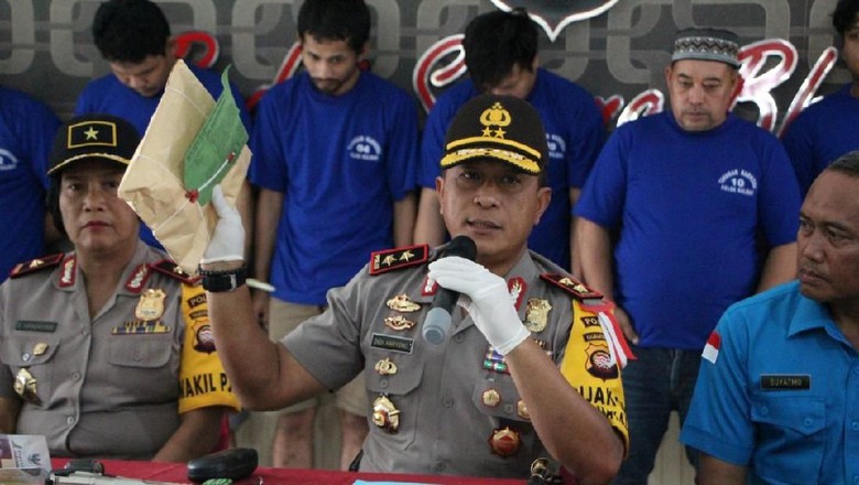 Kapolda Kalbar Irjen Didi Haryono merilis kasus narkotika