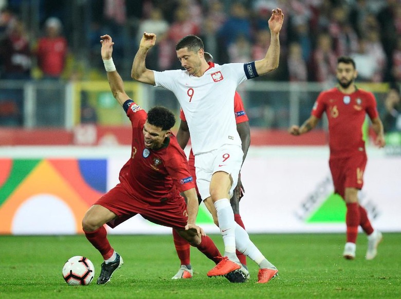 Portugal mengalahkan Polandia 3-2 dalam lanjutan UEFA Nations League