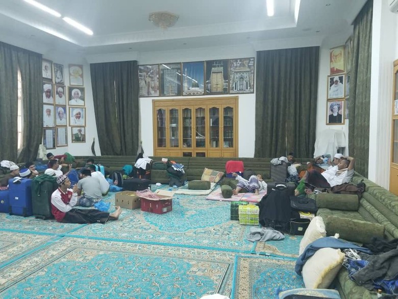 Salah satu kondisi penampungan untuk pelajar RI yang tertahan di Oman