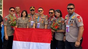 Anggota Polri peraih Juara III di Kejuaraan Menembak di China