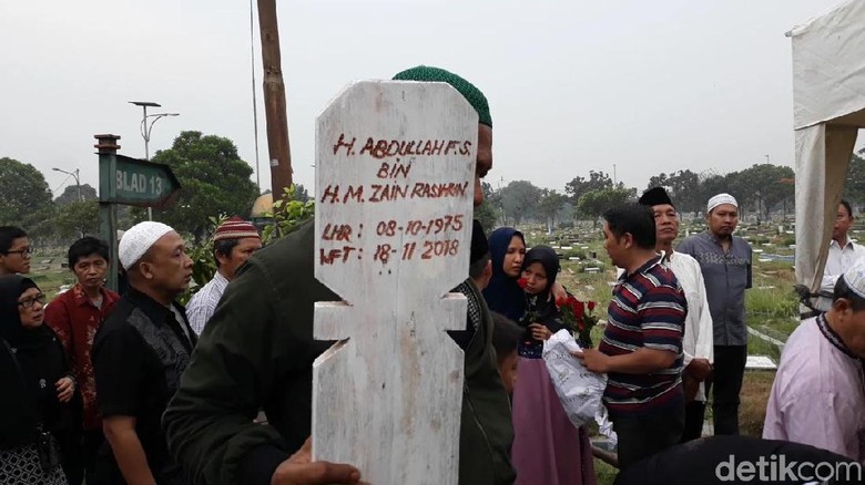 Pemakaman Abdullah Fithri Setiawan alias Dufi