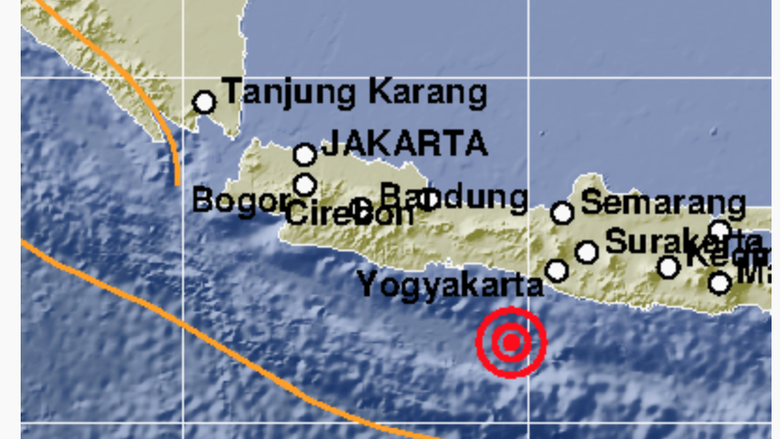 yogja diguncang gempa