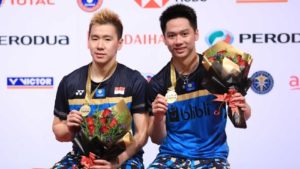 Kevin Sanjaya dan Marcus Gideon