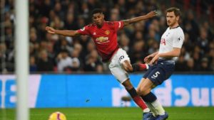 MU taklukkan Tottenham 1-0 di Wembley.