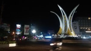 Suasana pergantian tahun baru di Banda Aceh