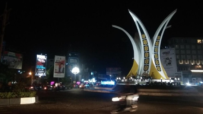 Suasana pergantian tahun baru di Banda Aceh