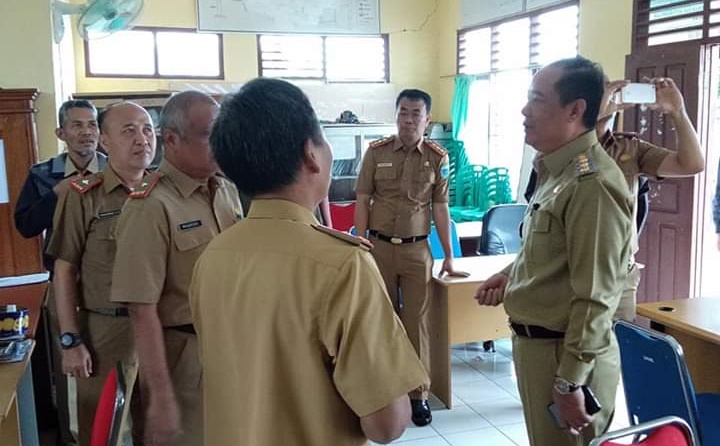 Bupati Cik Ujang Sidak Ke beberapa kantor
