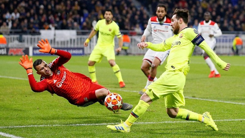 Lyon vs Barcelona berakhir 0-0