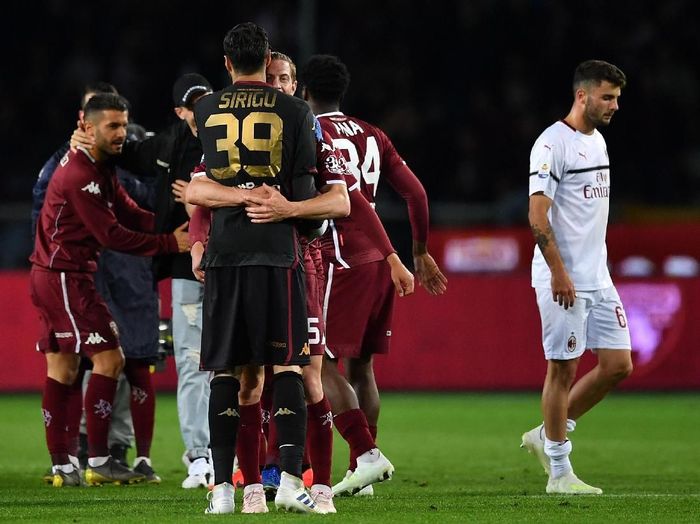 AC Milan kalah di kandang Torino 0-2