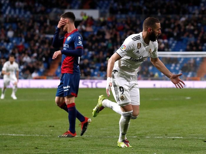 Real Madrid menang tipis atas Huesca 3-2