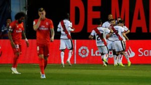 Real Madrid takluk 0-1 di kandang Rayo Vallecano