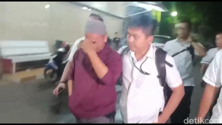 Hermawan Susanto saat ditahan di Polda Metro Jaya