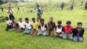 Orang-orang Rohingya.