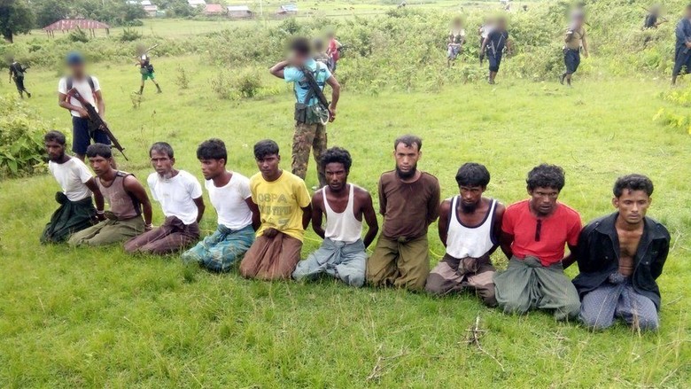 Orang-orang Rohingya.