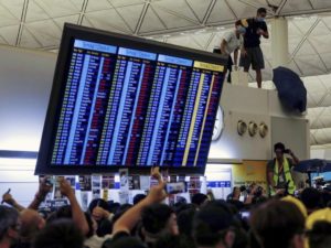 Aksi Demonstrasi di Hongkong
