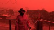Langit Australia Menjadi Merah