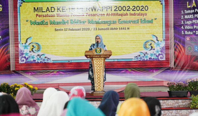 Wakil Ketua 1 TP PKK Sumsel Fauziah Mawardi Yahya
