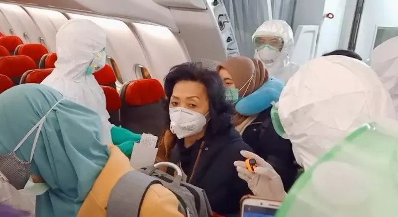 evakuasi wni di wuhan