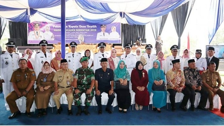 pelantikan kades Mesuji Raya