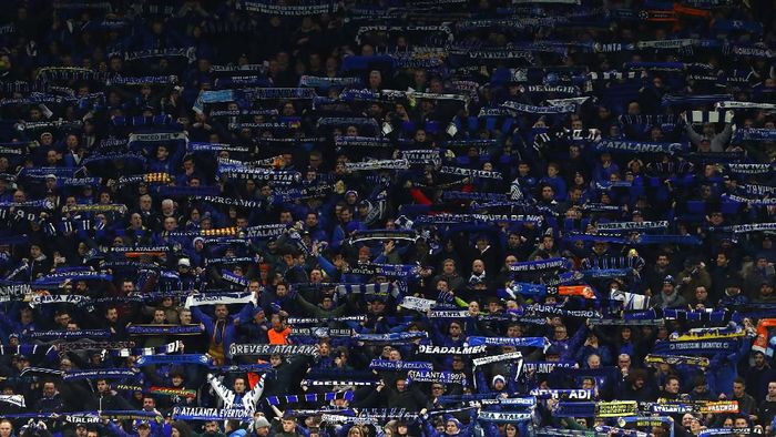 Fans Atalanta dinilai menjadi pusat penyebaran virus corona di Italia
