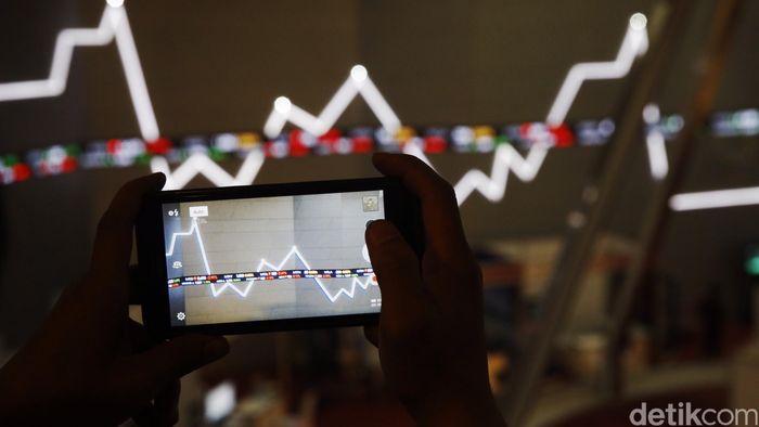 Ilustrasi trader saham