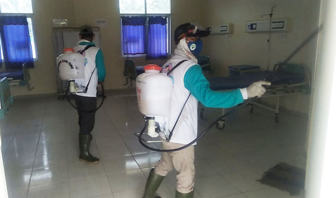 RSUD OKI 2 Disinfektan