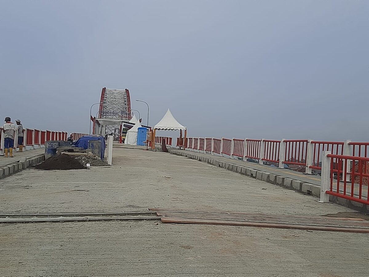 Kondisi Jembatan Musi VI 